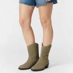 Women's JW Dalida Suede Calf Chunky Heel Hiker Boots