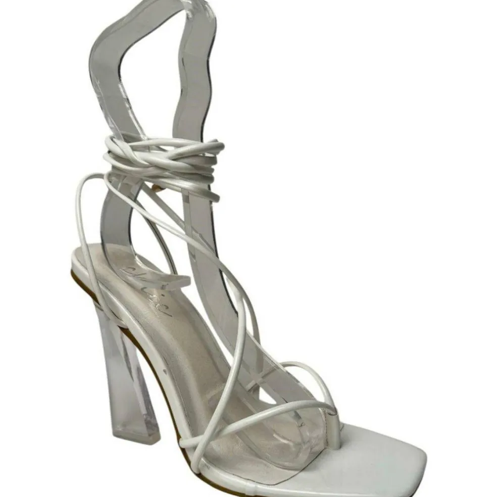 Women's Lace-Up Strappy Flat Sandal