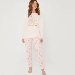 Women's Latte Short-Sleeve Pyjama Sets