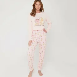 Women's Latte Short-Sleeve Pyjama Sets