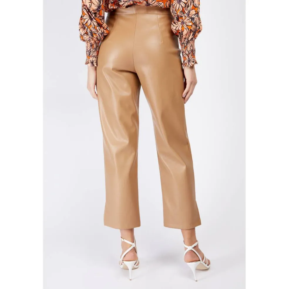 Women's Leather/PU Leather Trousers
