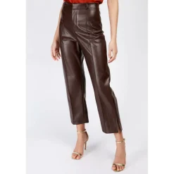 Women's Leather/PU Leather Trousers