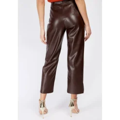 Women's Leather/PU Leather Trousers