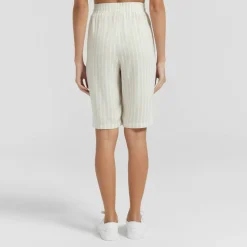 Women's Linen Tailored Shorts