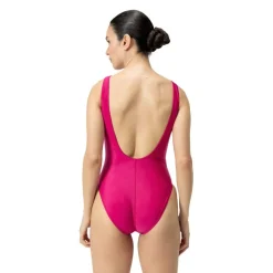 Women's Logo Deep One Piece Swimsuit