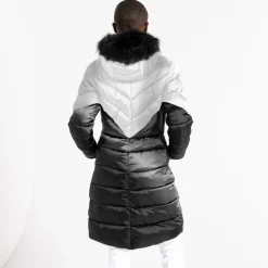 Women's Longline Insulated Padded Quilted Jacket
