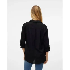 Women's Long-Sleeve Plain Shirt
