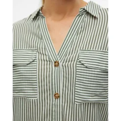 Women's Long-Sleeve Plain Shirt