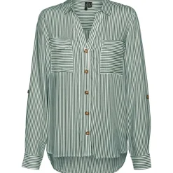 Women's Long-Sleeve Plain Shirt