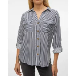 Women's Long-Sleeve Plain Shirt