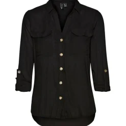 Women's Long-Sleeve Plain Shirt