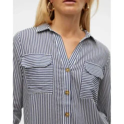Women's Long-Sleeve Plain Shirt