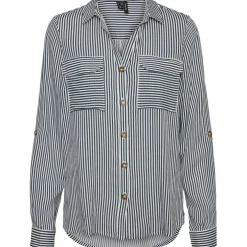 Women's Long-Sleeve Plain Shirt