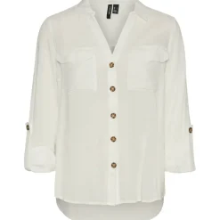 Women's Long-Sleeve Plain Shirt