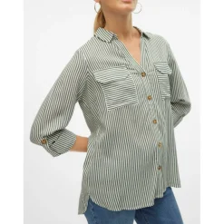 Women's Long-Sleeve Plain Shirt