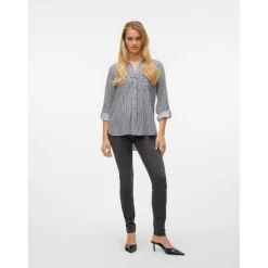 Women's Long-Sleeve Plain Shirt