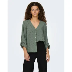 Women's Long Sleeve Plain Shirt