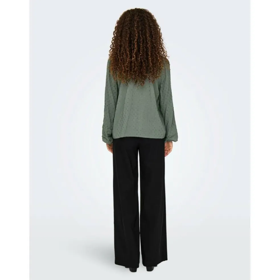 Women's Long Sleeve Plain Shirt