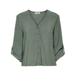 Women's Long Sleeve Plain Shirt