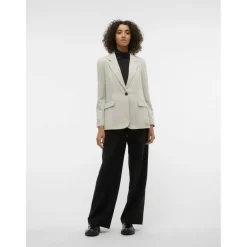 Women's Long Sleeve Relaxed Fit Blazer