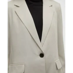 Women's Long Sleeve Relaxed Fit Blazer