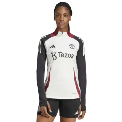 Women's Manchester United Trainer Licensed Tracksuit Top