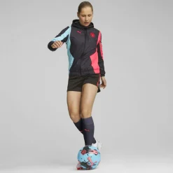 Women's MCFC Prematch Woven Anthem Tracksuit Top
