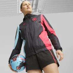 Women's MCFC Prematch Woven Anthem Tracksuit Top