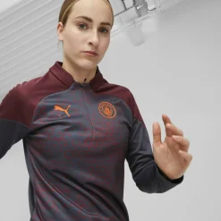 Women's MCFC Training Licensed Drill Top