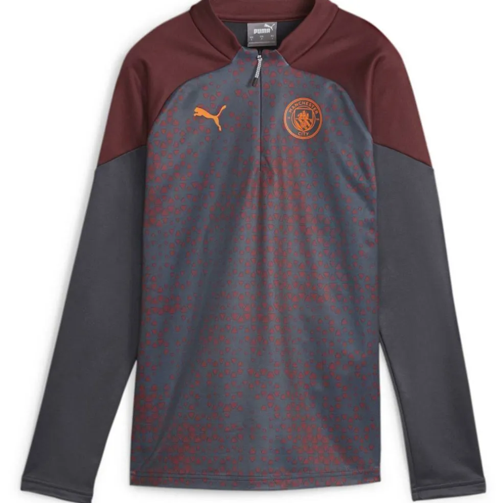 Women's MCFC Training Licensed Drill Top
