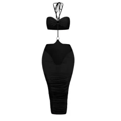 Women's Mesh Reversible Cut Out Dress