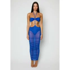 Women's Mesh Reversible Cut Out Dress