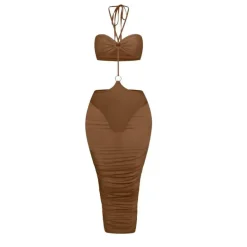 Women's Mesh Reversible Cut Out Dress