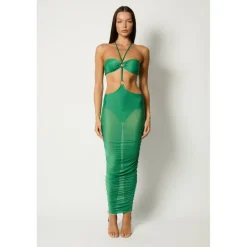 Women's Mesh Reversible Cut Out Dress