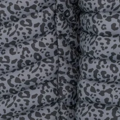 Womens Micro Bubble Long Sleeve Short Puffer Jacket