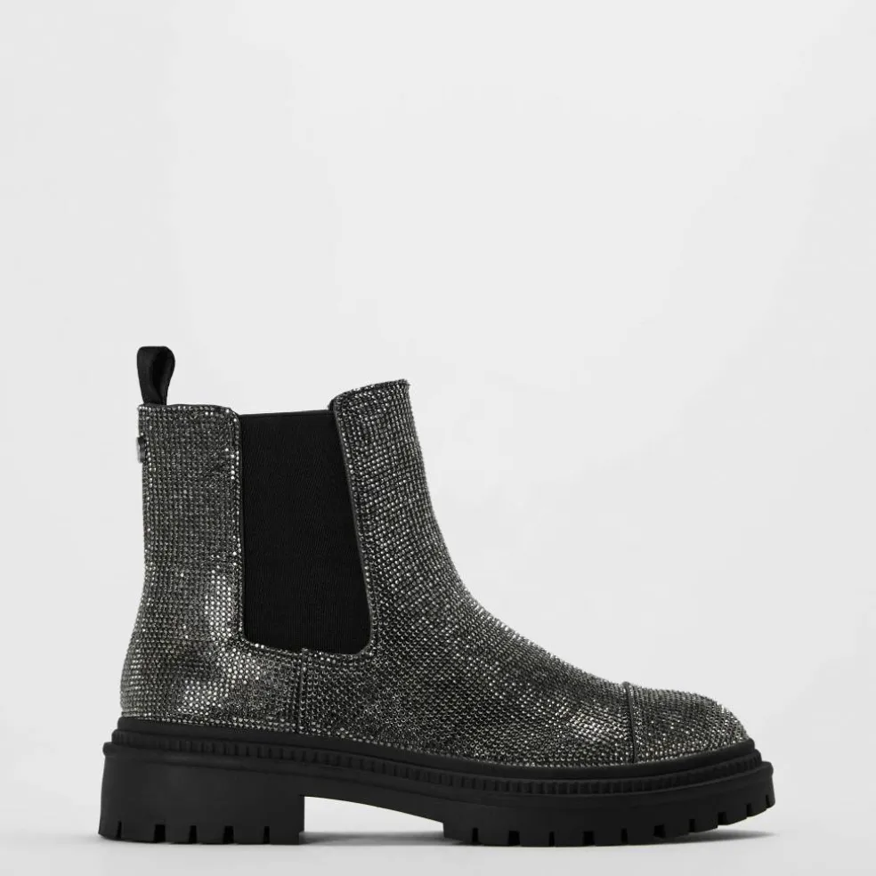 Women's Moonlit Flat Ankle Boots