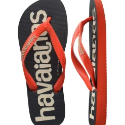Women's Navy Blue Flip Flops