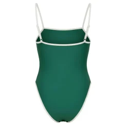 Women's Non Padded Adjustable Wired Scoop Neck Swimsuit