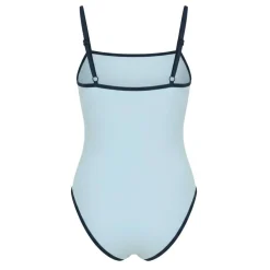 Women's Non Padded Adjustable Wired Scoop Neck Swimsuit