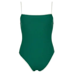 Women's Non Padded Adjustable Wired Scoop Neck Swimsuit