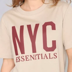 Women's NYC Cotton Short Sleeve Oversized T-Shirt