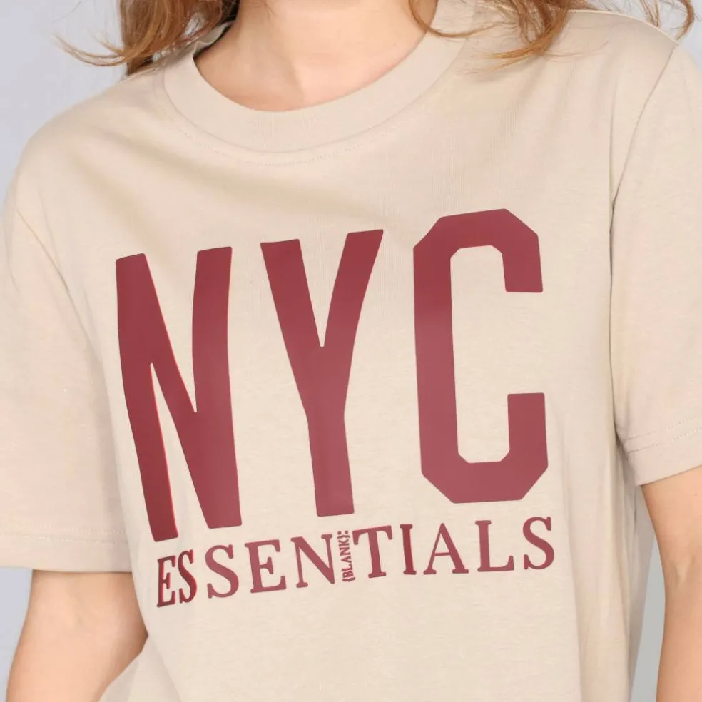 Women's NYC Cotton Short Sleeve Oversized T-Shirt
