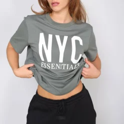 Women's NYC Cotton Short Sleeve Oversized T-Shirt
