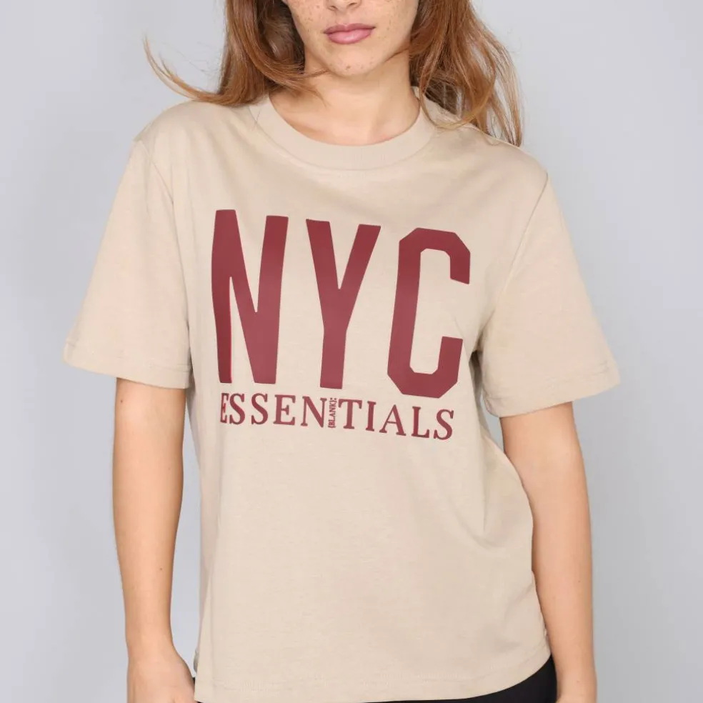 Women's NYC Cotton Short Sleeve Oversized T-Shirt