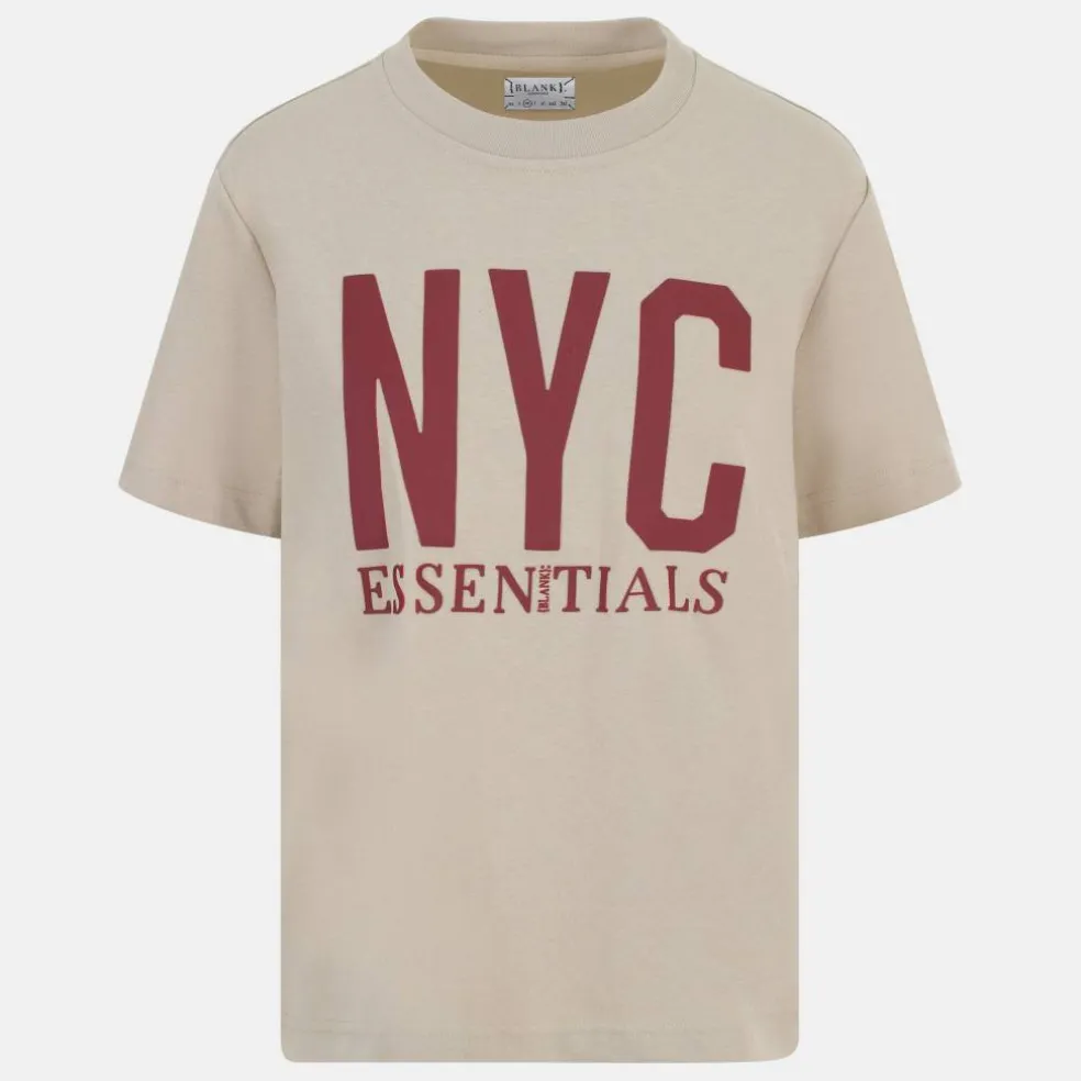 Women's NYC Cotton Short Sleeve Oversized T-Shirt