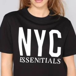 Women's NYC Cotton Short Sleeve Oversized T-Shirt