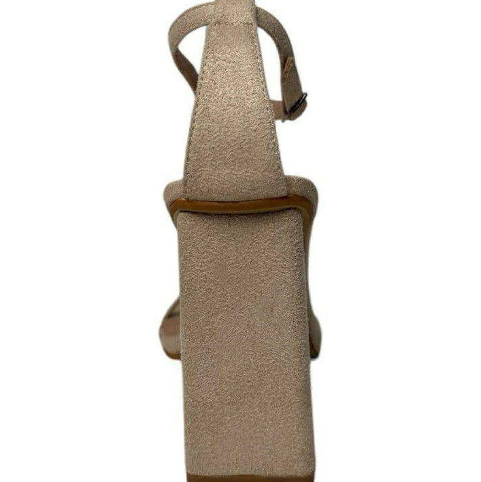 Women's Open Toe Block Heeled Sandal