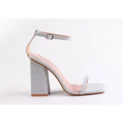 Women's Open Toe Block Heeled Sandal