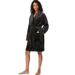 Women's Plush Relaxed Fit Dressing Gown
