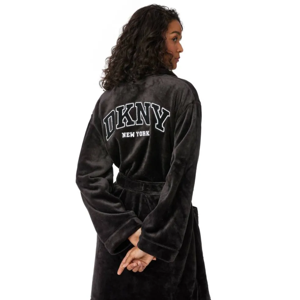 Women's Plush Relaxed Fit Dressing Gown